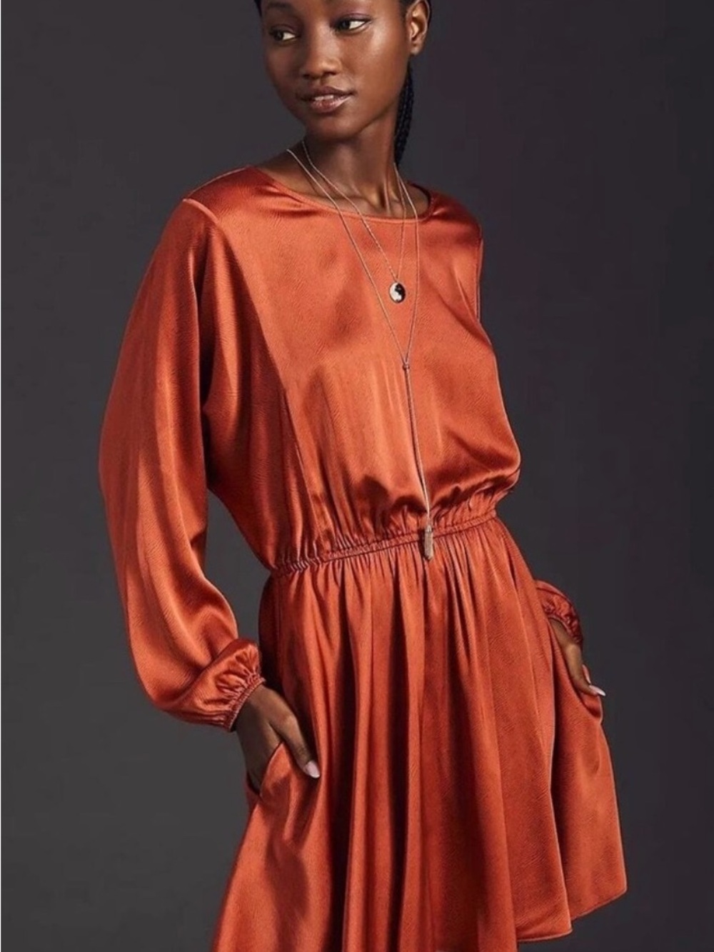 Caballero Long-Sleeve Dress